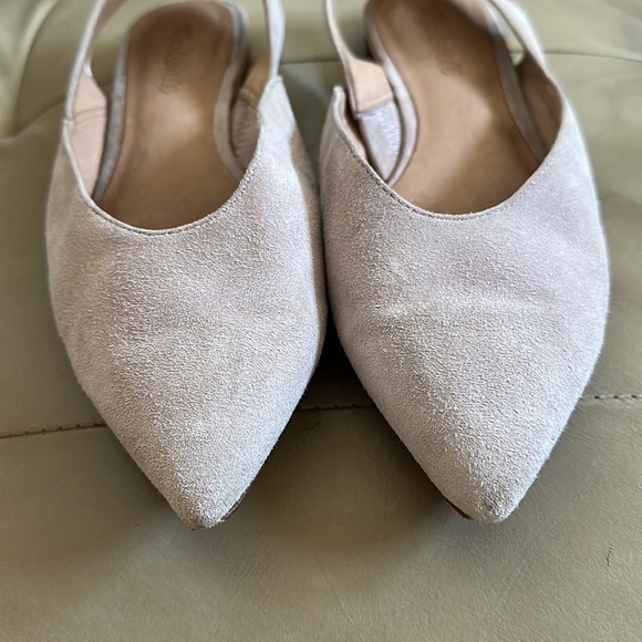Madewell Lavender Pointy Slingback Flats - Picture 2 of 4